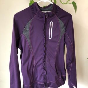 Athleta zip up running jacket